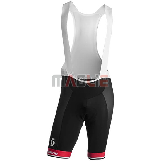 Maglia Scott Manica Corta 2018 Nero Rosso